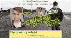 Desktop Screenshot of dylanrileysnyder.com